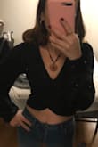 I absolutely love this top. It's very soft and comfortable. Perfect with high waisted jeans. - Ecem P.