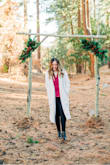 I love this coat! It is so beautiful, and looks more expensive than it is. It's surprisingly warm as well. It does shed a bit, so be careful if you're wearing black! Coat is oversized, I ordered a small and it fits perfectly! - Kim B.