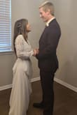 Did run a bit large in the top section and shoulders. However, I had known prior to purchasing it would be longer given my height. So I made a few adjustments to the top and hemmed up the skirt. Absolutely loved this dress!!! - Ashley N.