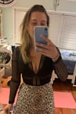 I LOVE this bodysuit. It's so flattering and got so many compliments on it. Perfect for a night out or even a party. Loves it! - Stephanie