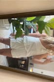 This romper is so COMFY and so cute! I wore it for my bachelorette party. This picture was when it came out of the box. It wasn't wrinkly once I washed it! - Kim H.