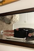 Love this dress. It is very flattering on. The only thing is that the arms are a little tight and you kind of feel restricted with arms movements, such as raising both arms up. - Whitney S.