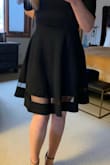 I love the way my legs look in this. It's perfect for winter because of the sleeves. Definitely would recommend. - Audrey B.