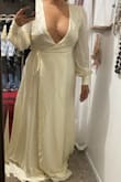 Loved the dress but sadly it was too revealing for my taste. I will be returning the dress sadly. - Nancy G.