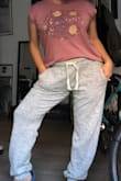 I absolutely love these! They are comfy to wear at home, but nice enough to go for a quick run to the grocery store or to go walk my dog. I ordered size Medium, as I have gained a little weight and being my first Lulus purchase I wasn't sure about the fit, so mine are bit larger than they need to be, but not bad. I've ordered them again in a different color, this time size Small. CAN'T WAIT!!
PS: The M size is a little large for me but I wouldn't return. I'll wear the M for home and the S to run errands :) LOVE THEM! - Tarsis C.