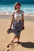 Very comfortable and flattering! Wore it on vacation on Hawaii with a cropped top and loved the look! - Jennifer K.