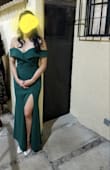 I wore this dress to a wedding and I received many compliments. The dress fits great, I love that the material is thick but soft. It's super comfortable. I'm probably buying another color¡ just be aware that If you are petite you'll need to get the length fixed. Other than that absolutely gorgeous¡ - Liliana M.