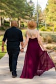 I bought this dress for some impromptu engagement photos and I'm so thrilled at how well it worked. I'm honestly considering using this dress as our bridesmaids dresses! - Karen E.