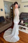 I have my wedding in March and it is very low key by the beach so I had high hopes for this dress. I received this dress and it showed amazing quality in the lace and the weight of the dress!! I was AMAZED. It fit me perfect. I cannot wait to wear this to my wedding! The only thing I am altering is sewing the underneath tan layer to the lace of the dress where the split is so they don't move separately. Cannot recommend this enough!! - Angela B.