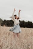 Black Friday got the best of me haha. When I ordered this dress I already knew it was more for warm weather rather than winter but it was too nice to pass up. It fits me perfectly! Sweet yet flirty. For the winter months I've been pairing it with a cream sweater! - Taylor B.