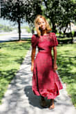 I received so many compliments on this dress! It also flatters the waist. - Laeshia V.