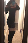 I really love the way this dress hugs every curve. - Tristi O.