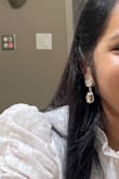 I wear that on My birthday and it looks beautiful on my white dress. I recommend this - Pushpa P.