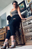 Love a good bodysuit, and this one is so easy to build on. Great for jeans. The only thing that I take issue with is it is tough for small-chest ladies. Fits everywhere else, but I have to be mindful of some gaping - Michaela E.