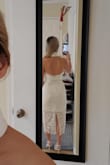 It fits me like a tailored dress. I extremely like it and waiting for a special event to dress up with this gorgeous white lace dress. - Hang L.
