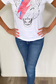 I'm a big fan of Lulus tees. They're cute and go great with a pair of jeans and nice shoes. - Courtney P.