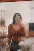 When I first saw this bodysuit on the website I fell in love with it. Sometimes it takes me a while to finally make the decision to buy a piece of clothing that costs around $40, especially for one thing. I'm so happy I did though because it fits amazing and it is so comfy. It hugs my body so well but not in a tight, constricting way. I have already gotten so many compliments about it and I've only worn it once so far! - Ashton B.