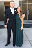 I wore this dress to my brother in law's wedding and got so many compliments. I'm not normally a green person but this green was too beautiful to pass up. I would recommend wearing fashion tape with this because there is some side boob that shows. I wore heels but did end up having to get it shortened - Ashley L.