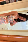 Very cute! Kinda hard to lace it up on my own had to have my boyfriend help me! But it's perfect for Hawaii. - Sarah T.