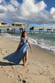 I wore this dress for my family photoshoot at the beach. I absolutely fell in love with it. I 100% recommend it. - Kelly R.
