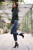 These are the boots I always wear for fancy/special occasions. The moment I put them on, I feel like a boss. I never wear them for too long though because my feet will 100% start to hurt, usually just 4-5 hours with not much walking. - Kat Y.