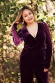 I love how it fit. I ordered a small size and it fit just right. The color and the material are amazing!! - Fatima C.