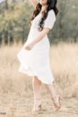 I wore these for our engagement session and they were super comfy! Exactly as pictured and true to size, couldn't have asked for more. If you're looking for cute heels you can wear all day... you can't go wrong with these! - Allie C.