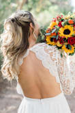 I was nervous to buy a dress online but read reviews that made me feel confident that I ordered the right size. I'm a little on the taller side and the dress was a perfect length with my shoes on. The dress was just a little loose on the top half but still stay put and was very flattering on me. - Karie M.