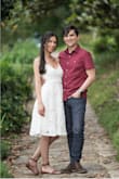 I love this dress, I used it for my engagement pictures and it was a success. Material is very nice and it fits perfectly. - Valentina L.