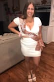 This was amazing for my bachelorette party! I was nervous about how tight the skirt was, it seemed a little unforgiving if you didn't scrunch it just right. But I had so many compliments during the night. I loved it! - Sam R.