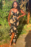 I wore this dress to a wedding and I got so many compliments. Someone literally wanted to buy the dress off me. The fit is great and gives you curves. I also love that I don't need to wear a bra. - Beverly M.