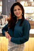 This top looks very elegant. It fits perfectly well, slightly big but looks very beautiful. - Ashwini K.