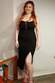 I really like the fit of this dress and that you can dress it up and dress it down. I wore it to a fancy dinner for my birthday. - Kristin K.