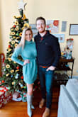 Love this dress, wish I would've gotten an xs because it runs a little big, but I still love it and wore it for Christmas card photos. Can dress it up or down with different shoes. Also super soft and stretchy. Very cozy, cute, and fashionable - Amaris J.