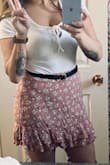 I initially bought this belt due to the rose gold hardware. It's perfect! Love love this belt! - Cayla W.