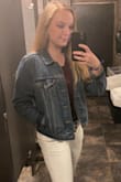 This is my new favorite jacket and I so far have worn it every chance I get. Softer denim, but still really nice quality, so in love! I got a size Large to make sure I'd have plenty of room for layering, and I'm glad I did. I can wear it with or without an additional layer underneath and it looks just as good either way. Also, the color was exactly as in the pictures - Caroline B.