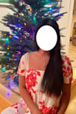 The dress is gorgeous! I followed the other reviewers' suggestions and ordered an XS rather than my normal S size. The dress' material is thick, and has a liner as well so you do not have to worry about undergarments showing through, as the case with other white dresses out there. My only critique is that the bust area is not as forgiving, but all in all, a very pretty dress! - Crisian V.