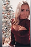 Fits true to size. I got so many compliments! The chest opening is quite large so if you aren't comfortable showing off a bit, don't purchase. The neck is comfortable, not too tight. Bell sleeves were super cute. - Jamie C.