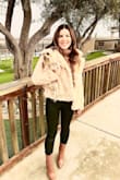 I got so many compliments on these pants! They are super comfortable! I wore them on a four hour car ride, and they were super comfortable the whole time! - Tina T.