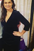 I got many compliments on this dress. Which made me so happy. However, in my opinion, it fits a tiny weird. It is not fit against the body so in the back the zipper looks bumpy near the butt making you look a bit strange. The dress is definitely stretchy I would have gotten a smaller size if I had known. - Julieth C.