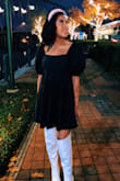 When I think of my perfect dream dress, I think of this exact dress. This dress is genuinely everything I wanted and then some. I am so glad I got an extra small because the fit was perfect for my body. There was no need for a bra when wearing this dress which is just another reason why I love this dress. The shipping came in a timely manner. - Kayla D.
