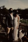 Wore this for our backyard covid micro wedding. I honestly like it better than my fancy expensive dress I got for the big wedding (when it's safe to finally have). Would recommend! - Katie H.