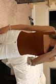 Super cute!  The material is thick, and feels nice.  I loved it so much, I ordered it in black too! - Liana C.