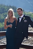 The dress fit great! Size medium almost hits floor length, and I am about 6 feet tall with shoes on. Lots of compliments when I wore it to a wedding! - Julia M.