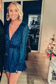 So I bought this last minute as a New Year's Eve outfit. Came just in time. I'm usually nervous about buying rompers because my hips are not proportionate to my waist, however it fit perfectly!! I bought a small based on other reviews. - Laura F.