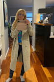 The Light grey sweater is great with jeans and to keep you cozy at night too! - Karen A.