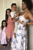 This was heavier than I expected but beautiful like the photos. I have a large bust and the top was very restricting but I made it work. - Andrea S.