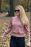 I bought this skeptically considering there were no reviews, but I am so glad I did!! It's so cute! It has a slight sparkle and the fit is very flattering. - Ssamantha R.