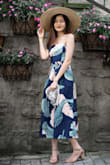 I absolutely ADORE this jumpsuit!!! I have never seen such a unique and pretty color and pattern in a jumpsuit before and I'm very picky!

Trust me girls, this jumpsuit WILL NOT disappoint. The color is exactly the same as in the pictures. And the material is very good and comfortable. It's just perfect for summer. Very chic and playful at the same time too.

Feel free to check out my instagram page @shashipham to see more of my Lulus outfits collection! Thank you Lulus, again for making incredible clothes. - Ngoc-Y P.