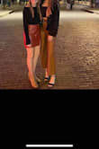 Loved this skirt for a night out look! It is short, but like a normal mini skirt - Victoria G.
